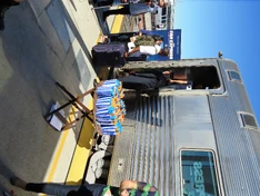 Wikia Fan Express, ready for departure at LA Union Station