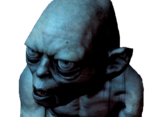 gollum from lord of the rings png