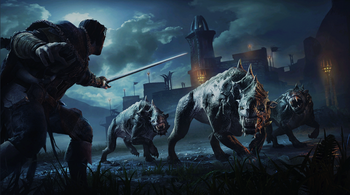 Middle-earth: Shadow of Mordor originally featured a giant, climbable beast