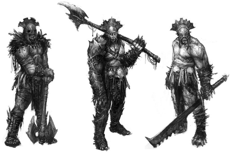lord of the rings shadow of mordor concept art