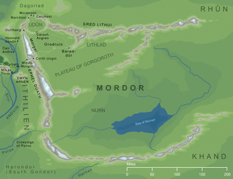 Featured image of post Shadow Of Mordor Map : The location in which you start the game.