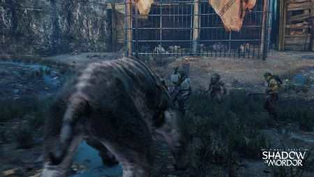 Let Mordor's wildlife do the work
