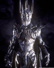 Sauron in armor