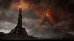 Barad-dûr: the Dark Tower/eye of Sauron From Lord of the Rings 