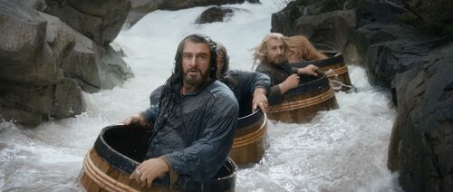 DesolationofSmaug-dwarves barrels