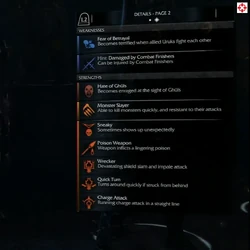 Nemesis Traits