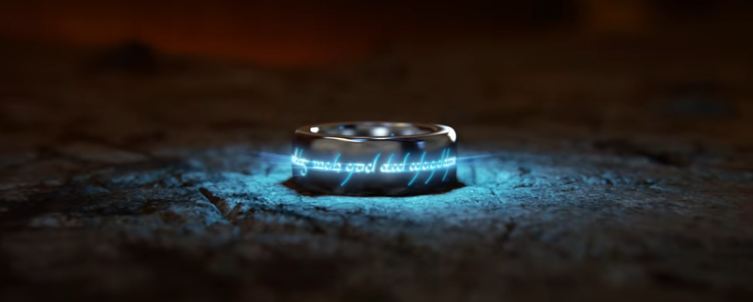 Lord Of The Rings Ring Glow In The Dark, Shadow Of War Jewelry