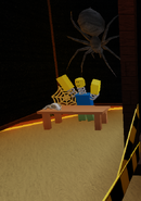 A Spring Noob appearing in the maze