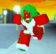Old Furry's appearance during the Christmas 2020 Event.