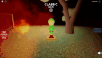 BEN's jumpscare prompted upon a player's death.