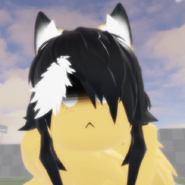 A closer look at Furry's face.