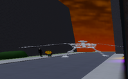 A easter egg outside from HalloRink.