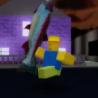 Another image of Noob with a Fish.