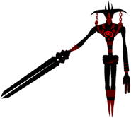 Estoc’s old battle form.