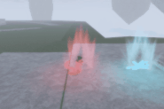 Paya and Koko fighting.