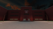 Full front view of the School.