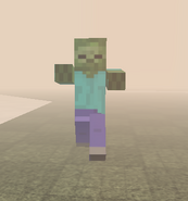 A singular Minecraft Zombie spawn.