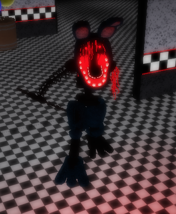 Ignited Bonnie Midnight Horrors Wiki Fandom - ignited freddy roblox