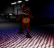 Ignited Freddy on his inactive state.