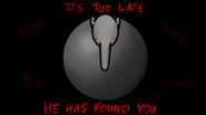 Plonk’s jumpscare.