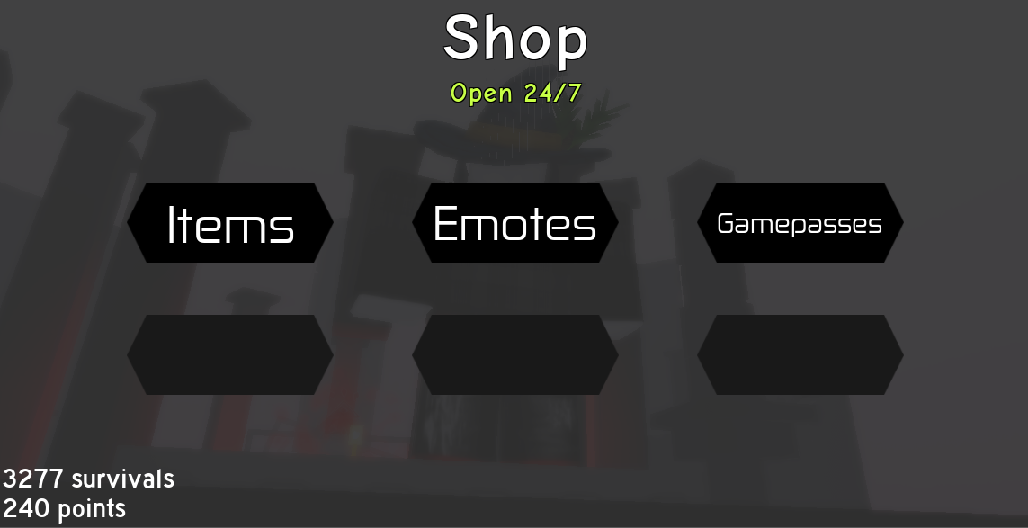Shop Currency Midnight Horrors Wiki Fandom - roblox double points gamepass