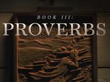 Book III: Proverbs