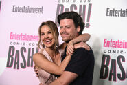 7-21-18 Entertainment Weekly's San Diego Comic Con Bash Arielle Kebbel and François Arnaud-5