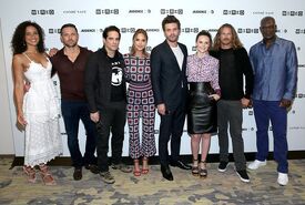 SDCC Comic Con 2017 - Parisa Fitz-Henley, Dylan Bruce, Yul Vazquez, Arielle Kebbel, François Arnaud, Sarah Ramos, Jason Lewis, and Peter Mensah