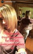 BTS Arielle Kebbel new haircut