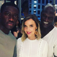 06-10-17 Arielle Kebbel IG Peter Mensah ATX Festival 2