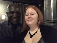 SciFi Vision Twitter Jamie Louise Ruby and Peter Mensah