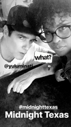 7-17-18 BTS Yul Vazquez and Kellee Stewart Instagram