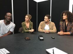 Arielle, Peter, Dylan and Parisa Comic Con Interview