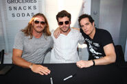 07-22-17 San Diego Comic Con Jason Lewis, Francois Arnaud and Yul Vazquez book signing