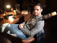 BTS Dylan Bruce baseball bat