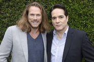 NBCUniversal Summer Press Day Jason Lewis and Yul Vazquez