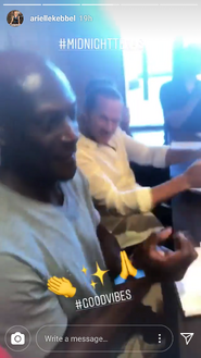 06-21-18 Arielle Kebbel IG Table Read - Peter Mensah and Jason Lewis