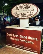 Home Cookin' sign at Comic-Con Convention Center