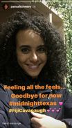 Parisa Fitz-Henley IG Goodbye for now 2-5-17