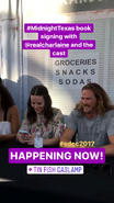 SDCC Comic Con 2017 - Sarah Ramos and Jason Lewis at book signing