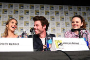 07-22-17 San Diego Comic Con Arielle Kebbel, Francois Arnaud and Sarah Ramos Panel