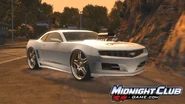 A Chevrolet Camaro Concept in Los Angeles.