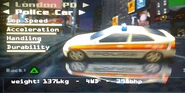 London Police Car.