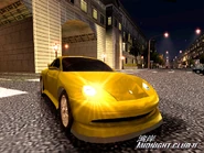 A yellow Modo Prego in Paris