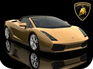 The Lamborghini Gallardo Spyder's Showroom Thumbnail