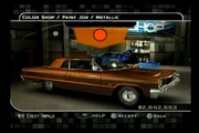 '64 Impala with a new paint job.