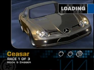 Ceasar - 1st Encounter Mercedes-Benz SLR McLaren (defeat Leo)
