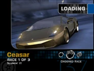 Ceasar - 2nd Encounter Lamborghini Gallardo Coupe (defeat Ceasar's intial encounter and Kioshi)