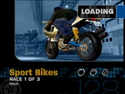 The  loading screen