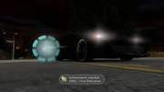 Unlocking the  achievement.